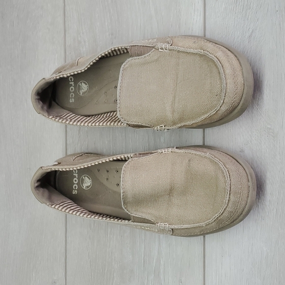 Crocs Women Outdoor Comfort Slip on Rubber outsole shoes sz 6 - Picture 2 of 10